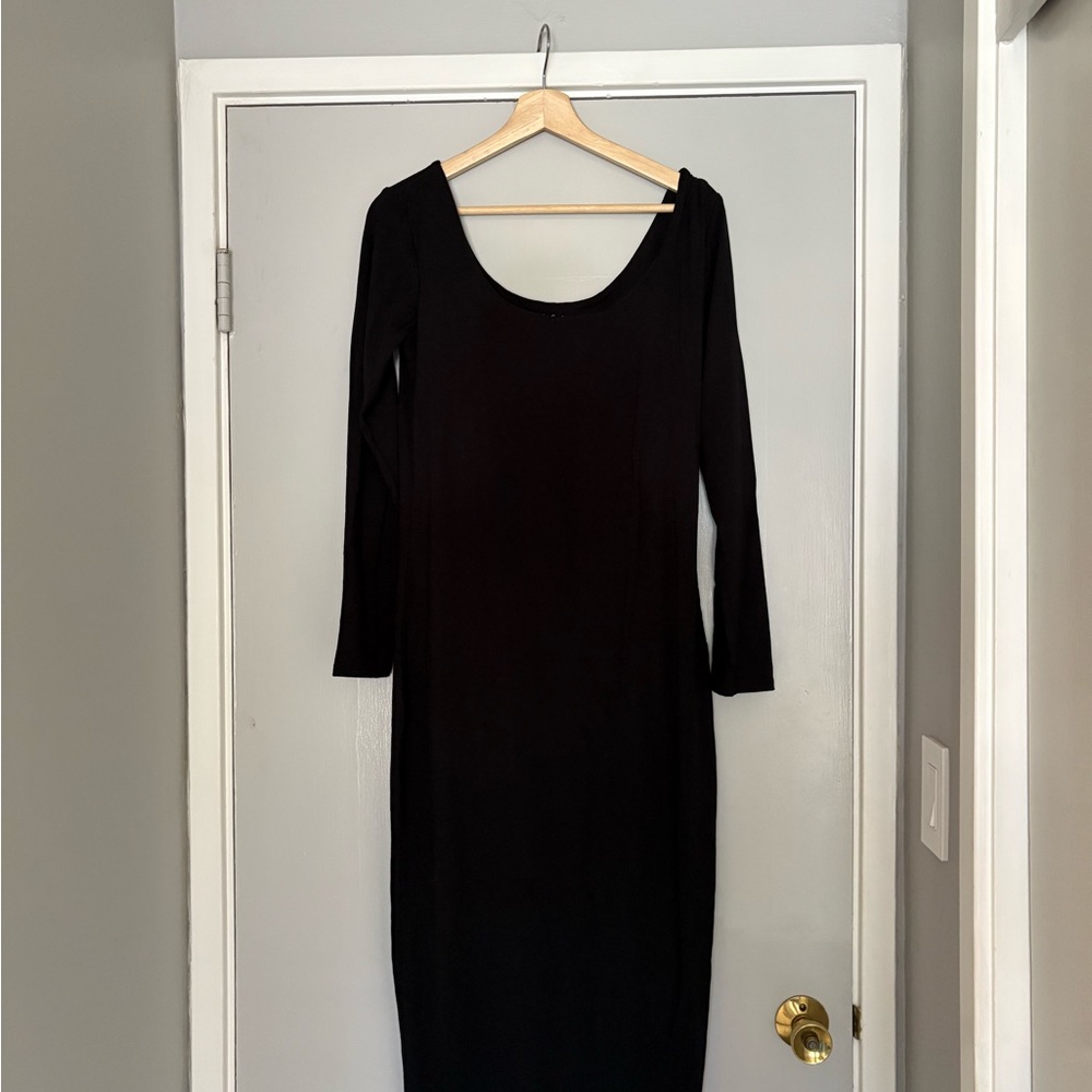 Hatch Black Long Sleeve Dress
